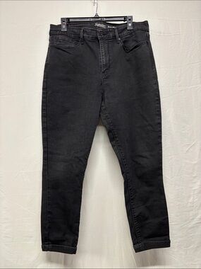 Signature Black Slim High-Rise Jeans